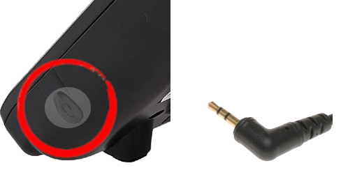 AT&T phone 2.5mm headset jack and connector