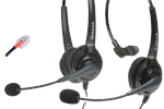 Avaya 9600, 1600, J100 series phone Compatible Call Center Headsets Corded