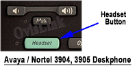 headset for nortel phone