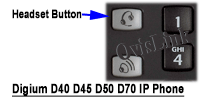 Digium Headset Button
