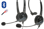 Grandstream phone Compatible Call Center Headsets Corded and wireless