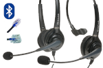 Mitel phone Compatible Call Center Headsets Corded and wireless