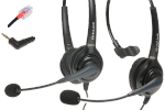 Panasonic phone Compatible Call Center Headsets Corded