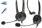 Siemens Unify phone Compatible Call Center Headsets Corded