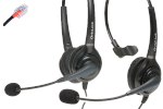 Snom phone Compatible Call Center Headsets Corded