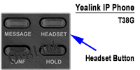 yealink phone headset