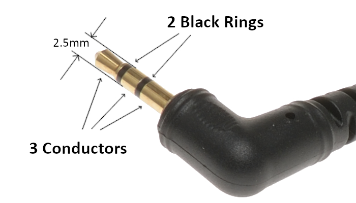 2.5mm Headset Connector