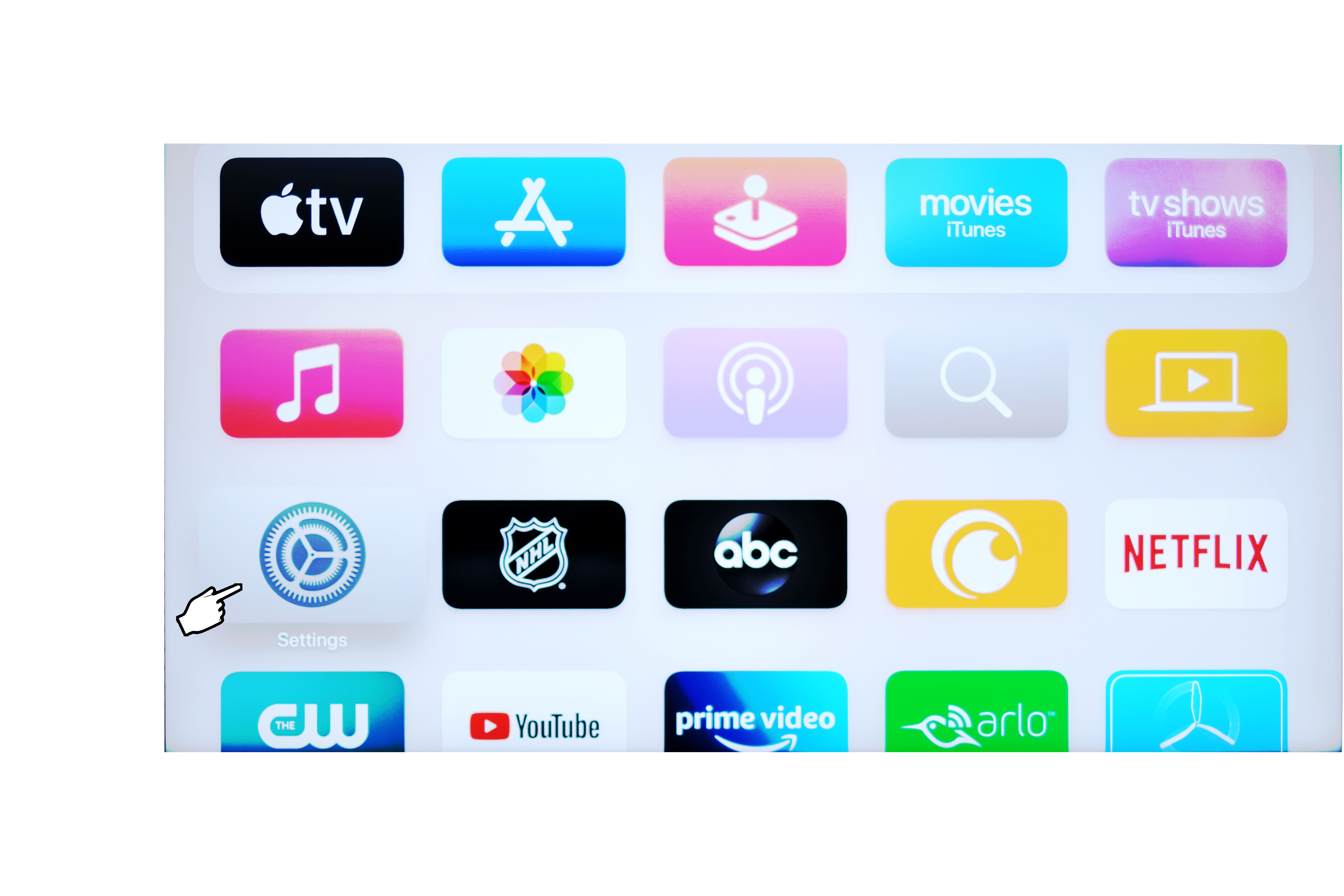 Setting Icon on Apple TV Home page