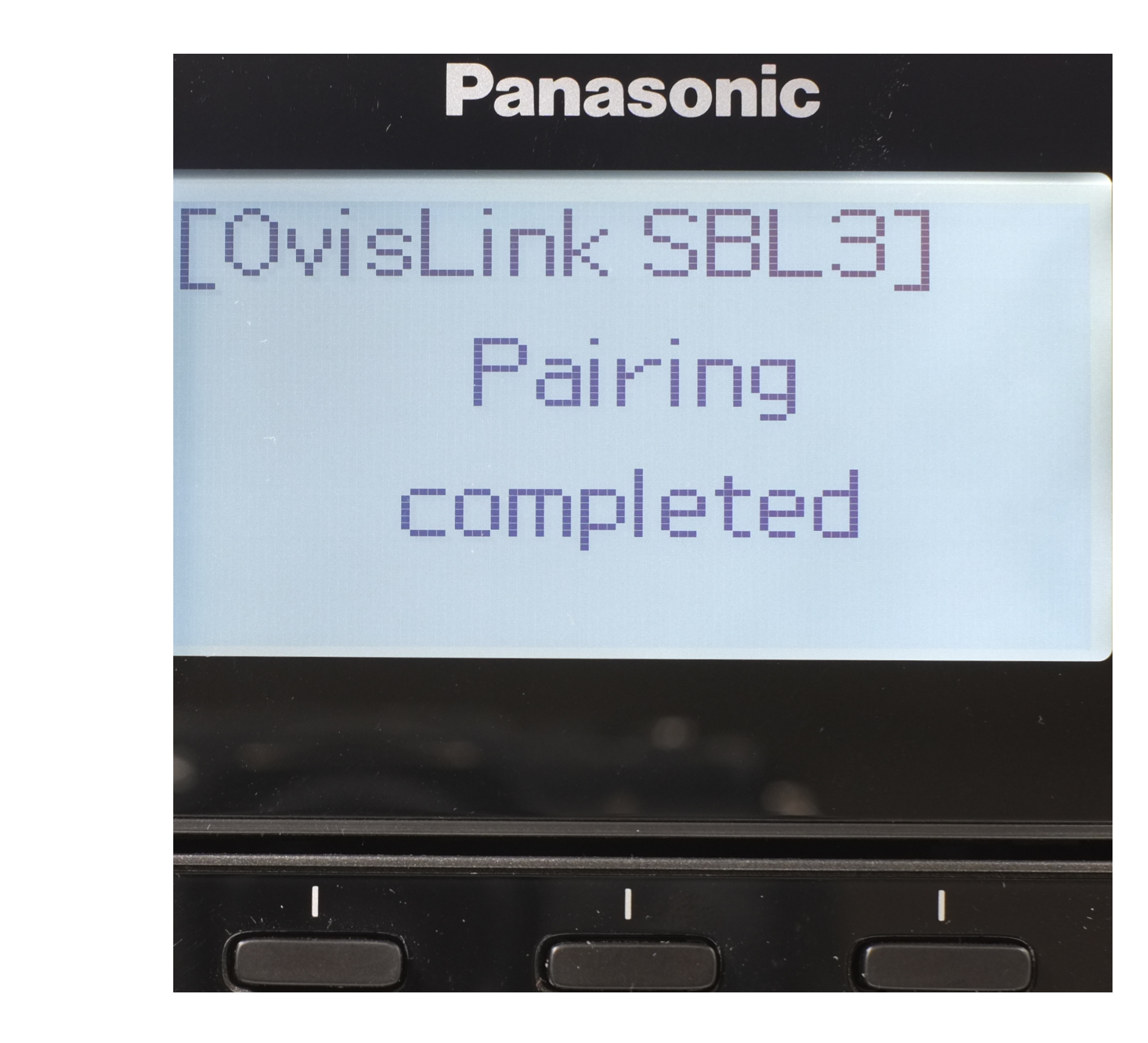 OvisLink Bluetooth headset connected