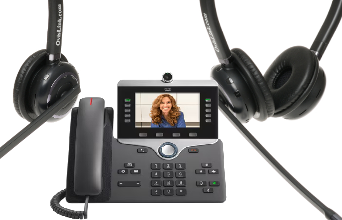 How to setup OvisLink wireless headset with Cisco 8800 series phones