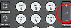 Avaya 9621 9641 phone headset Volume Control Keys